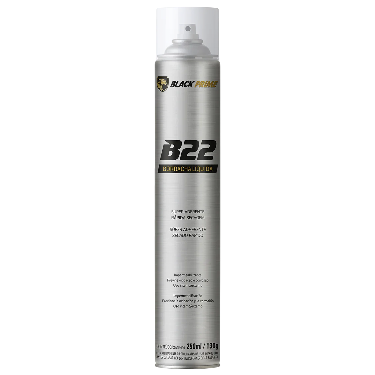 Borracha Liquida B22 Black Prime Preta 250ml