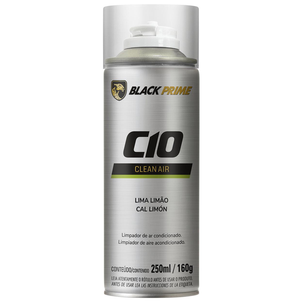Limpa Ar C10 Black Prime Lima Limão 250ml