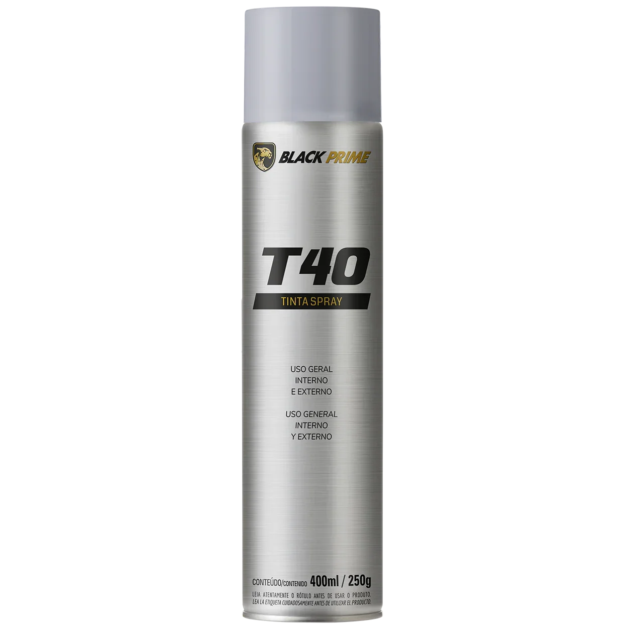 Tinta Spray Ug T40 Aluminio Black Prime 400ml