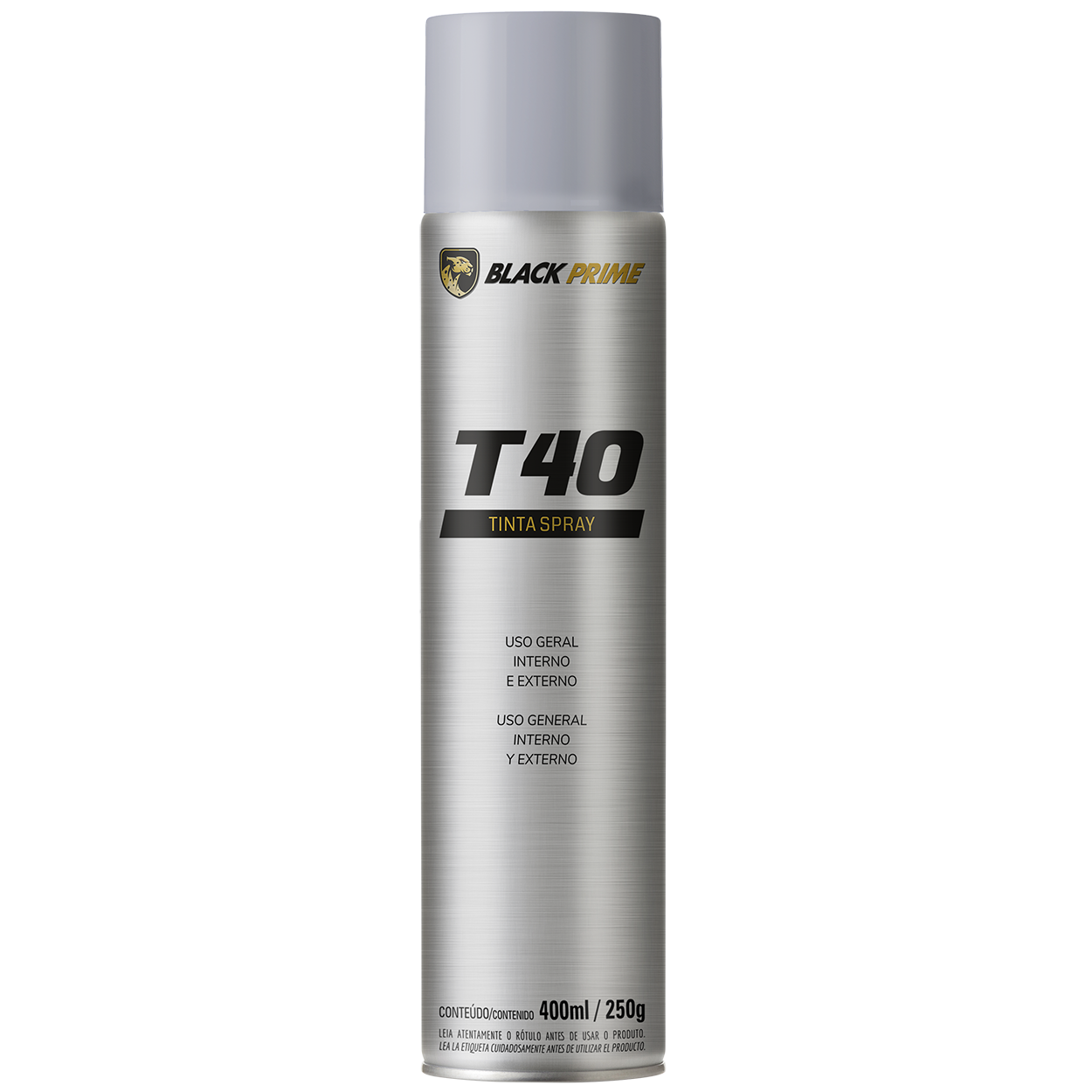 Tinta Spray Ug T40 Aluminio Black Prime 400ml