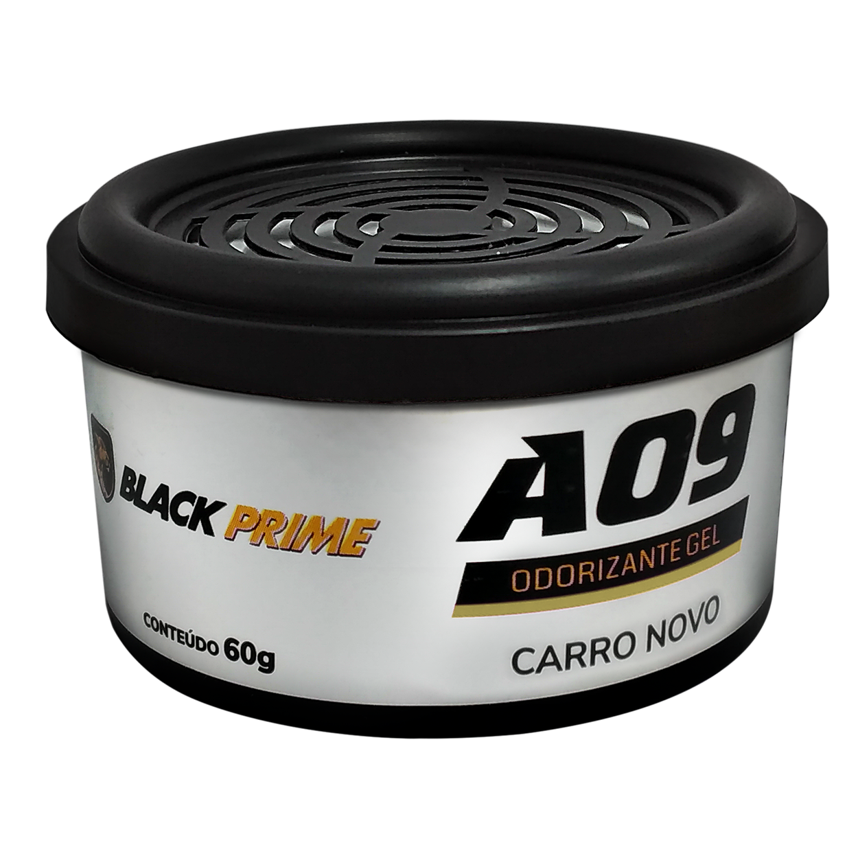 Odorizante Gel A09 Carro Novo Black Prime 60g Cx24