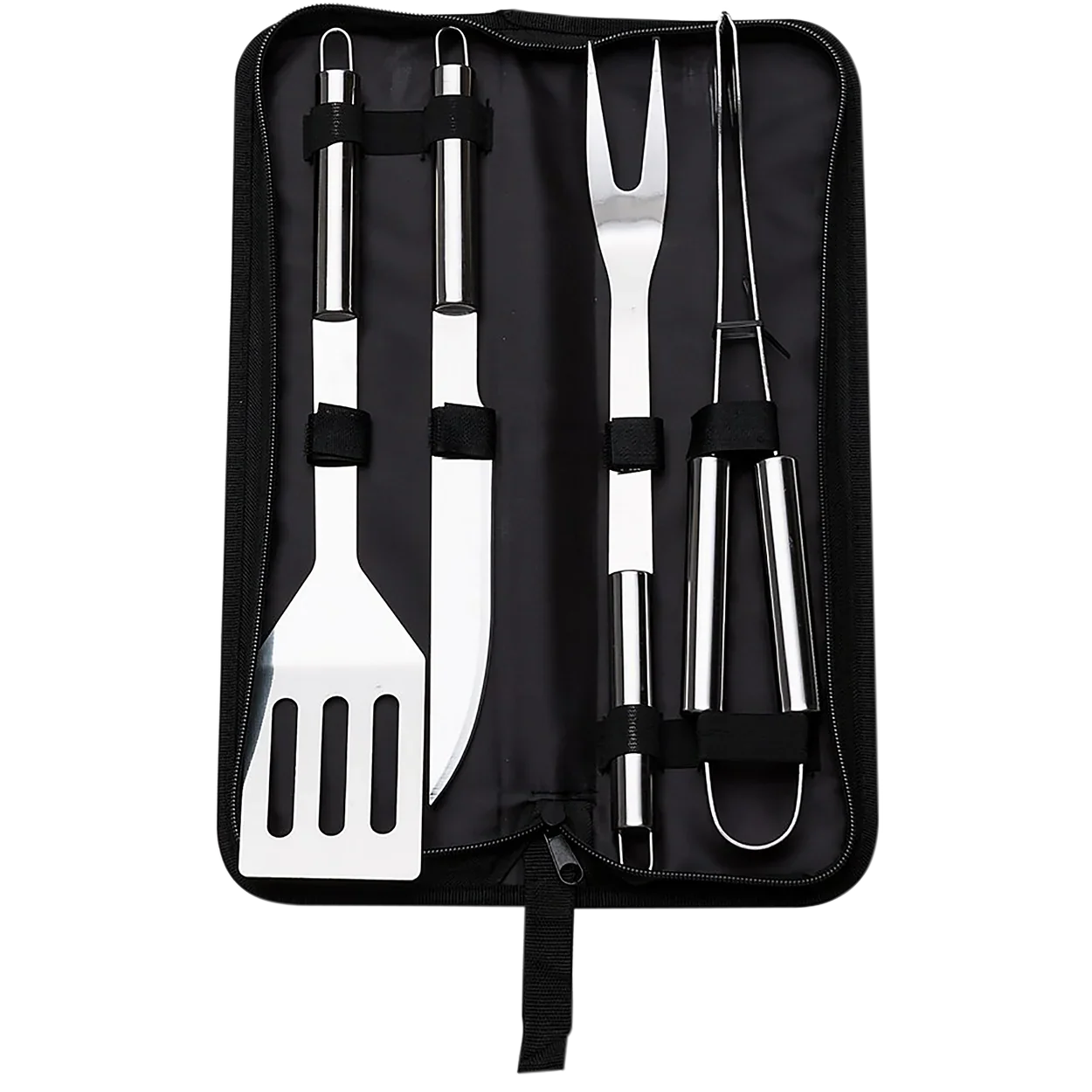 Kit Churrasco Estojo Nylon - 4 Pçs