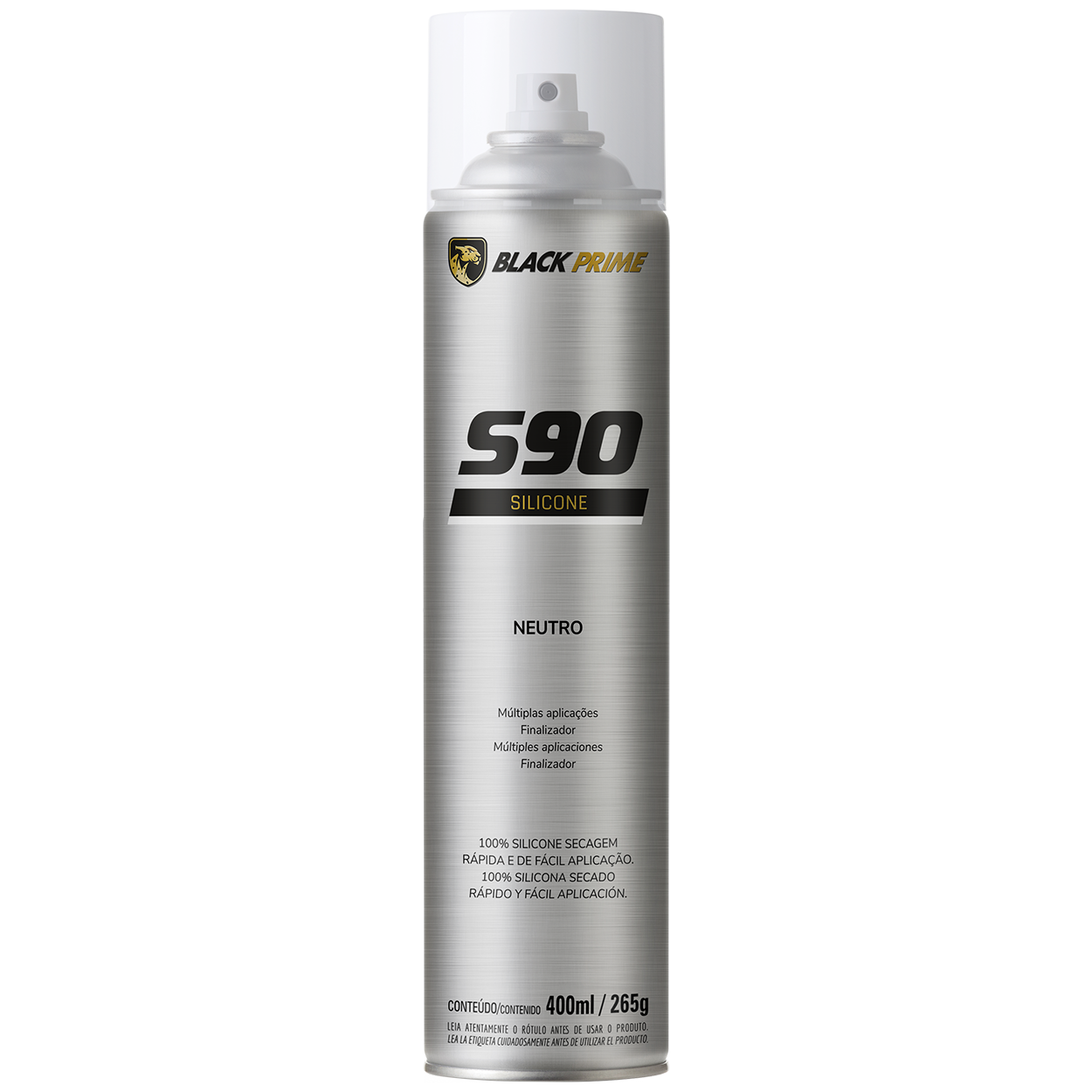Silicone S90 Black Prime Neutro 400ml