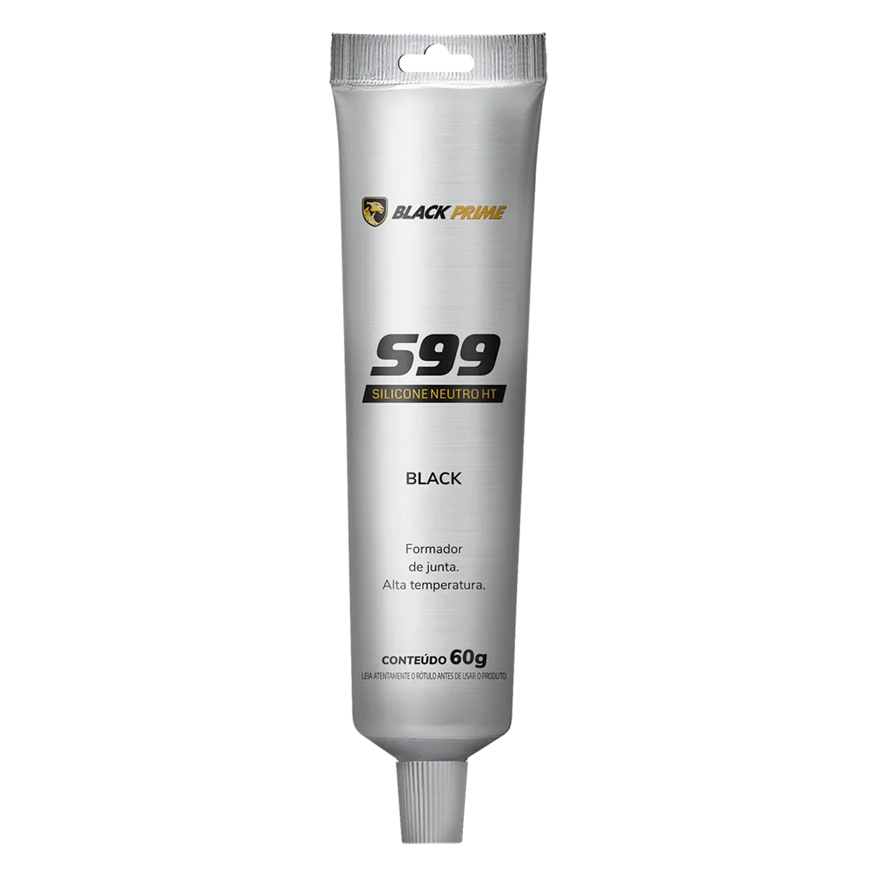 Silicone Neutro Ht S99 Black Prime Preto 60g
