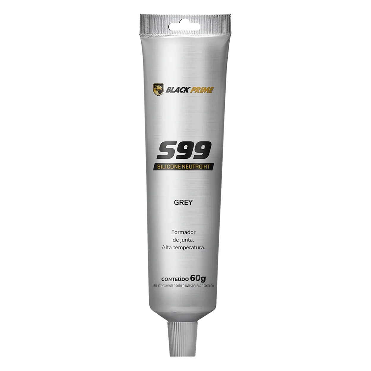 Silicone Neutro Ht S99 Black Prime Cinza 60g