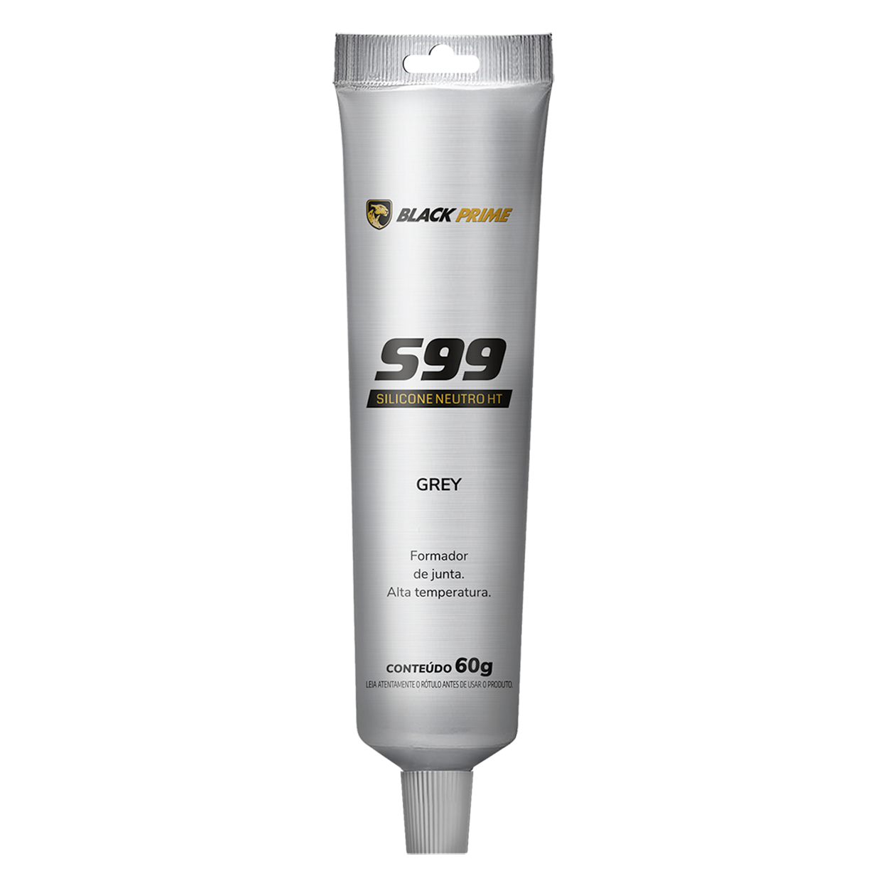 Silicone Neutro Ht S99 Black Prime Cinza 60g