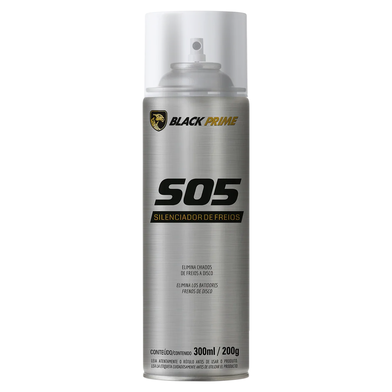 Silenciador De Freios S05 Black Prime 300ml