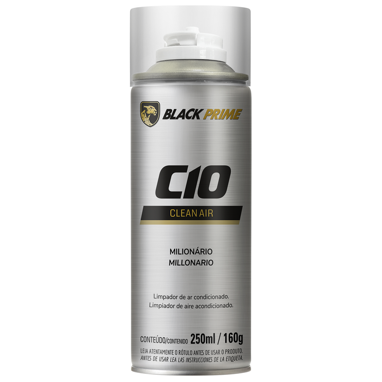 Limpa Ar C10 Black Prime Milionario 250ml