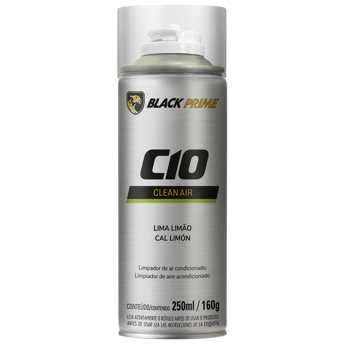 Limpa Ar C10 Black Prime Lima Limão 250ml