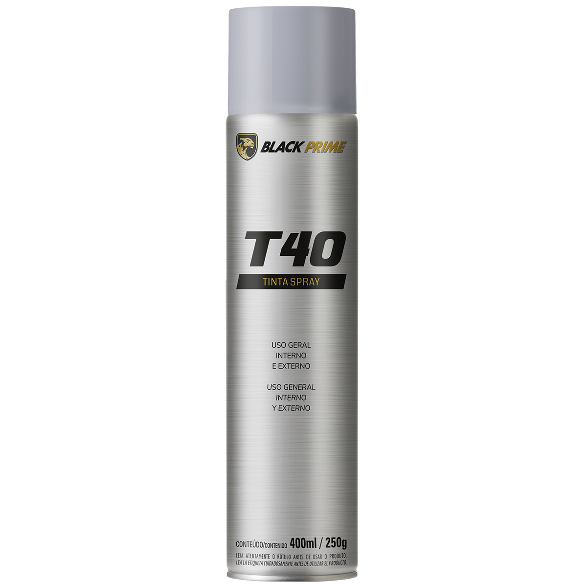 Tinta Spray Ug T40 Aluminio Black Prime 400ml