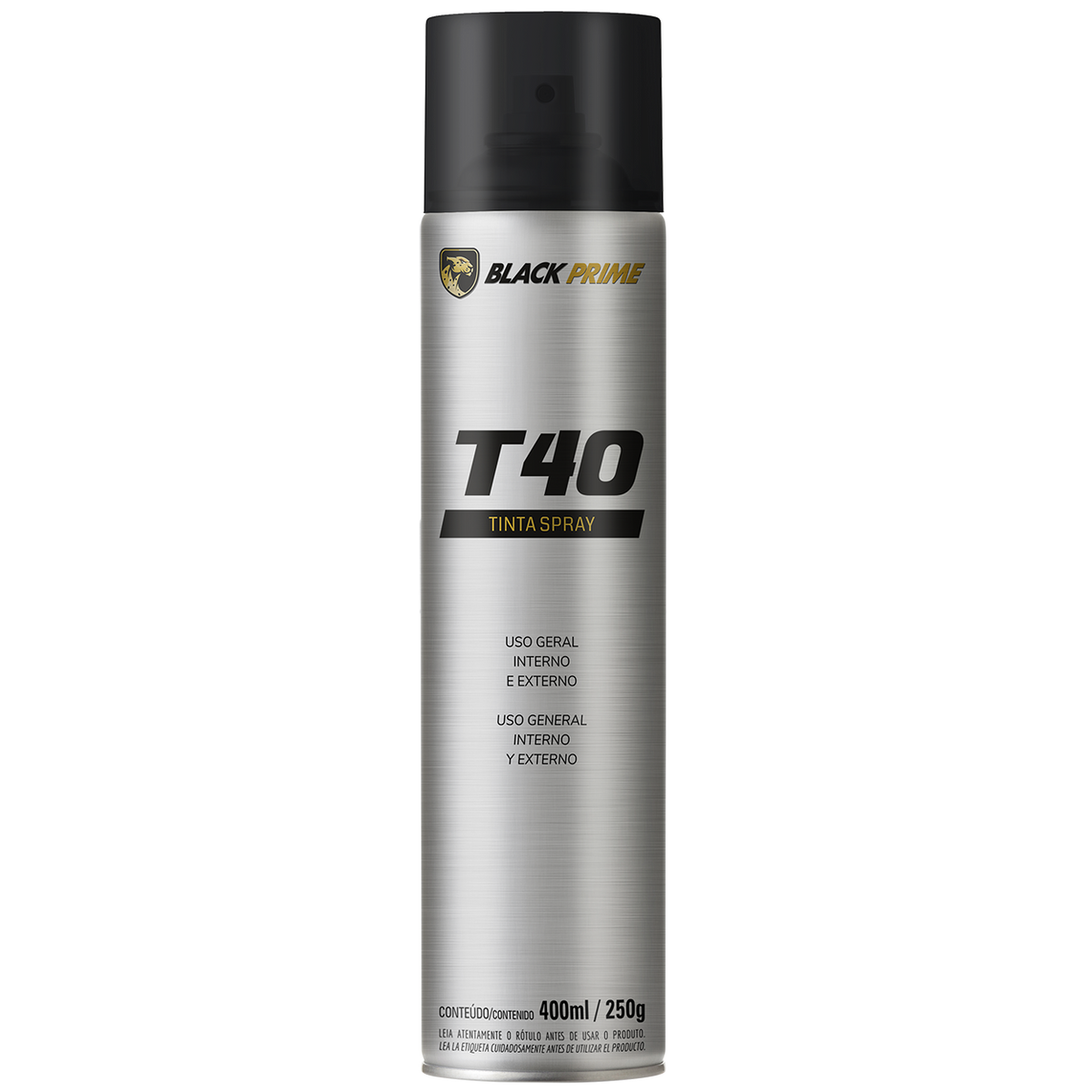 Tinta Spray Ug T40 Grafite Black Prime 400ml