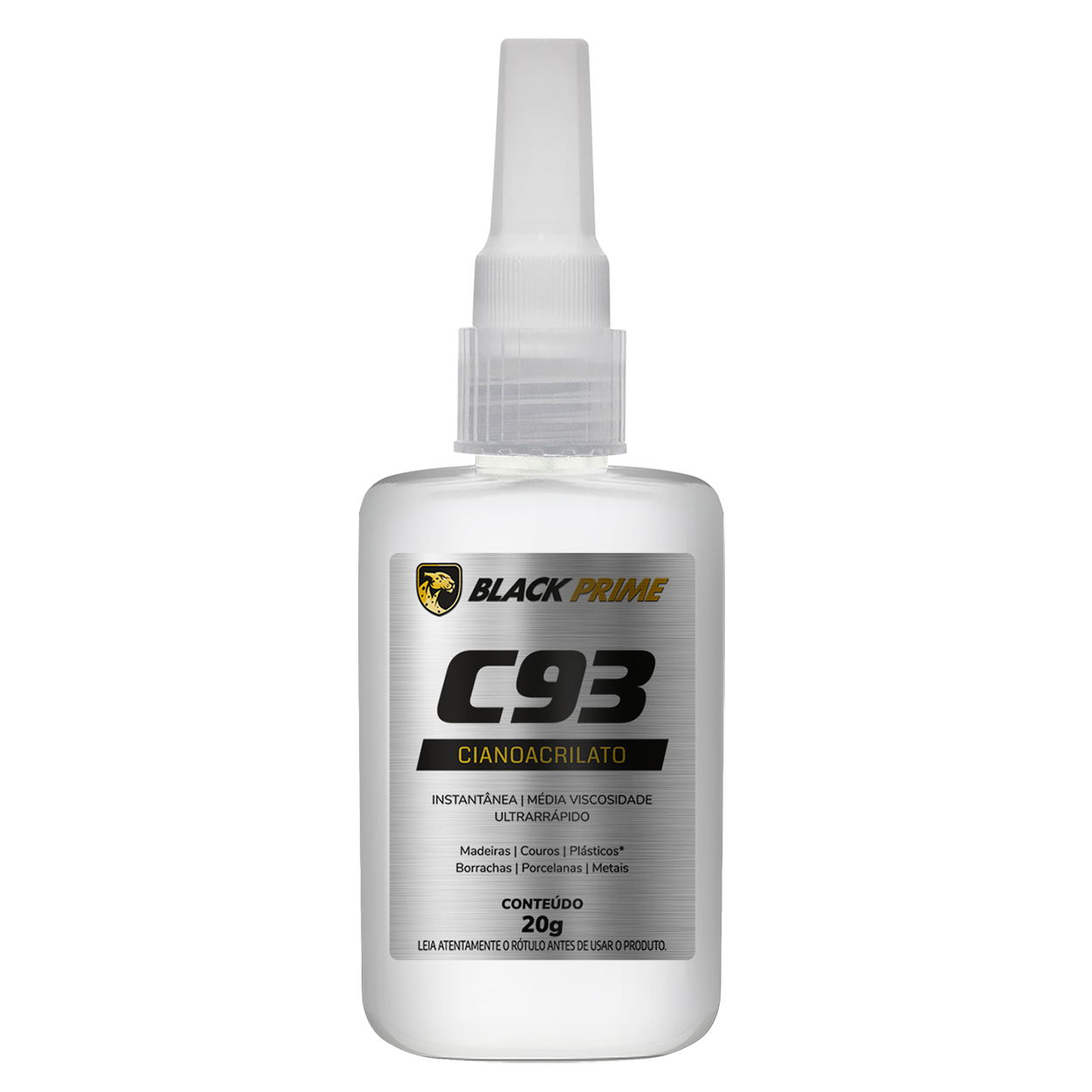 Adesivo De Cianoacrilato C93 Black Prime 20g