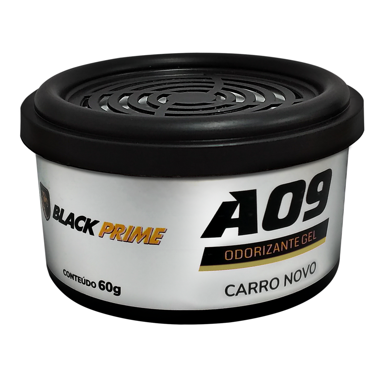 Odorizante Gel A09 Carro Novo Black Prime 60g Cx24
