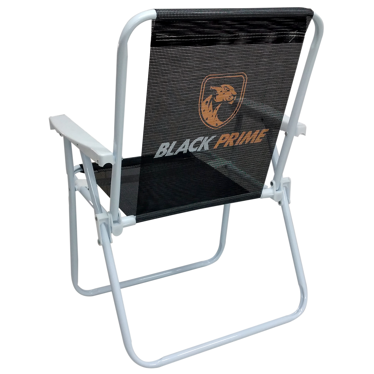 Cadeira De Aco Alta Black Prime