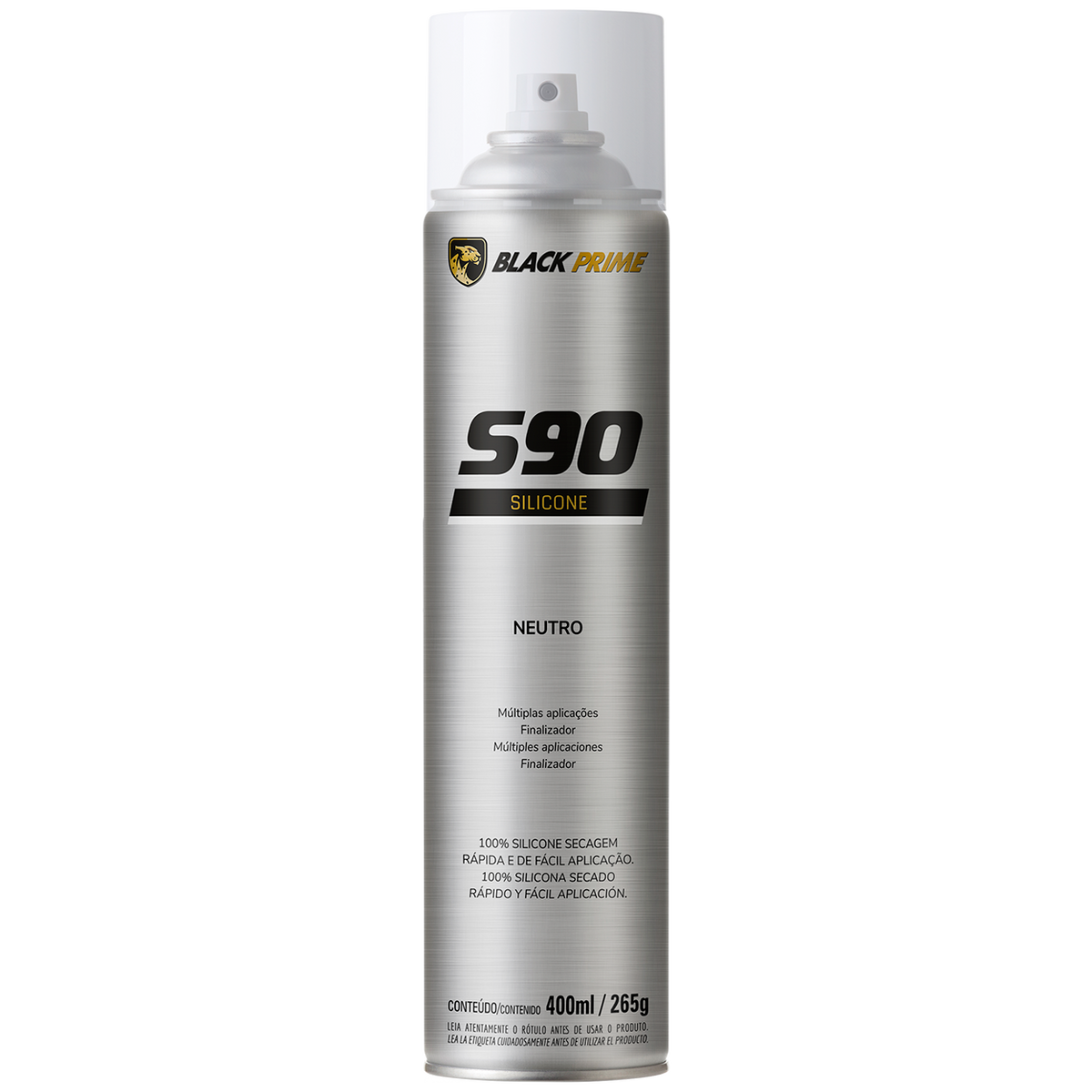 Silicone S90 Black Prime Neutro 400ml