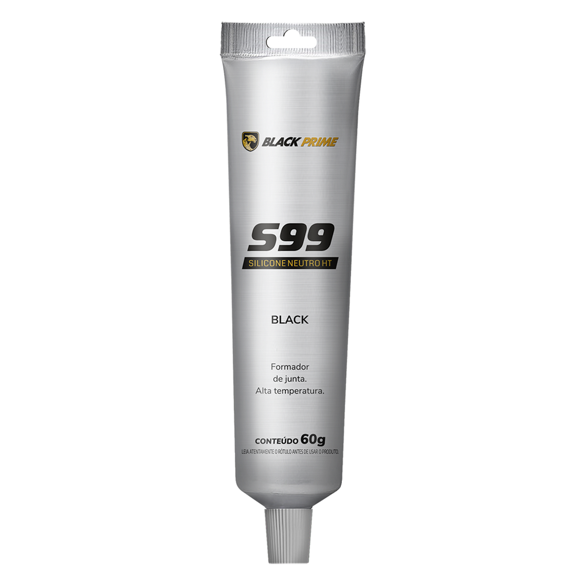 Silicone Neutro Ht S99 Black Prime Preto 60g