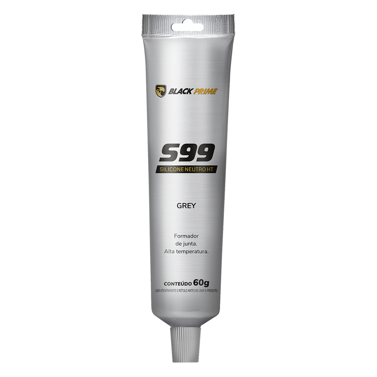 Silicone Neutro Ht S99 Black Prime Cinza 60g