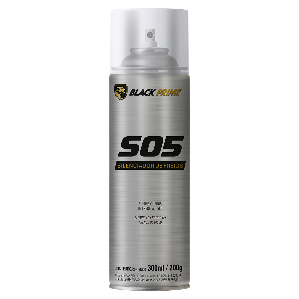 Silenciador De Freios S05 Black Prime 300ml