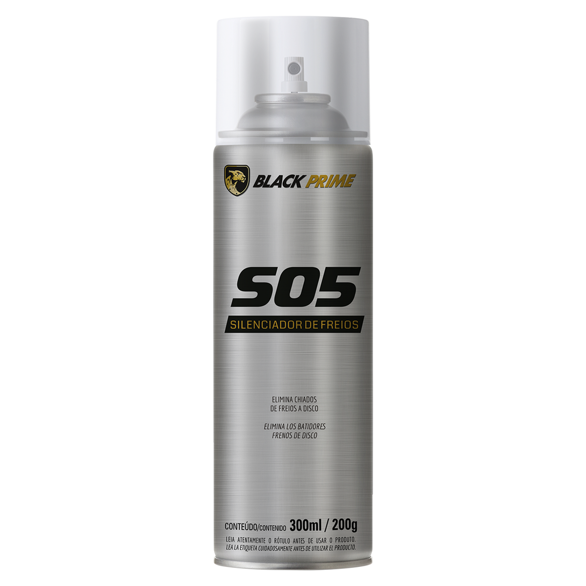 Silenciador De Freios S05 Black Prime 300ml