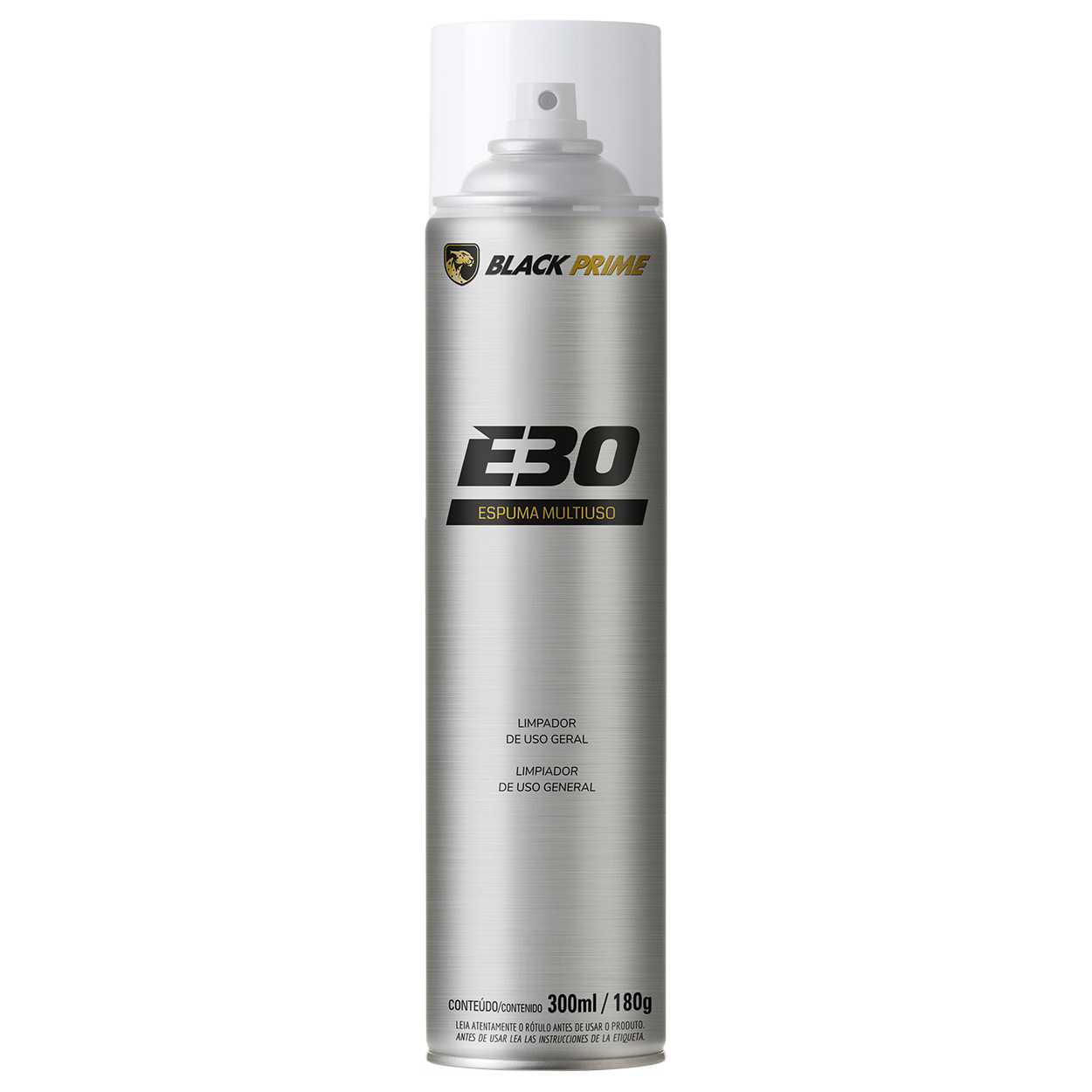 Espuma Limpadora Multiuso E30 Black Prime  300ml
