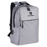 Mochila Usb Cinza Black Prime