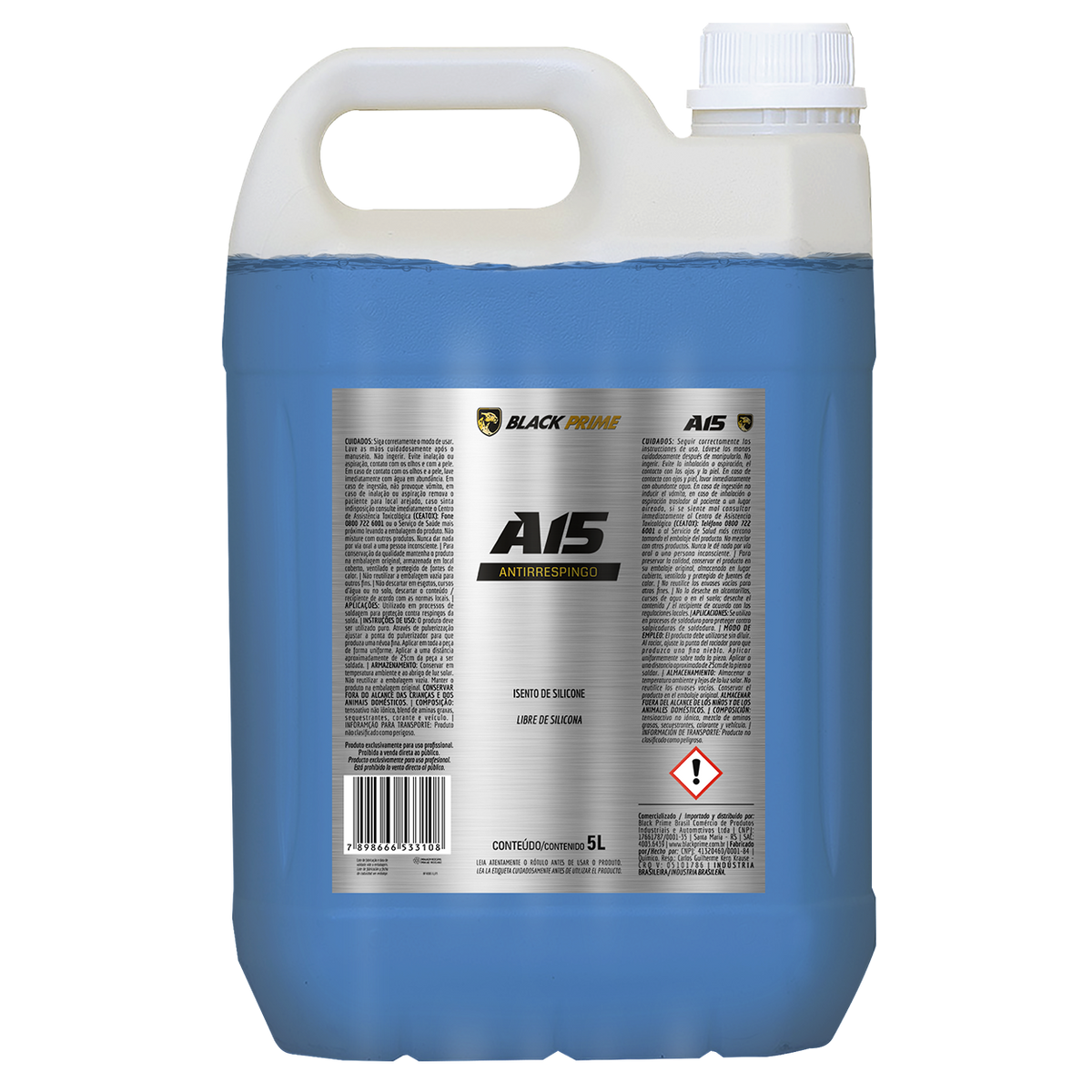 Antirrespingo A15 Black Prime 5l