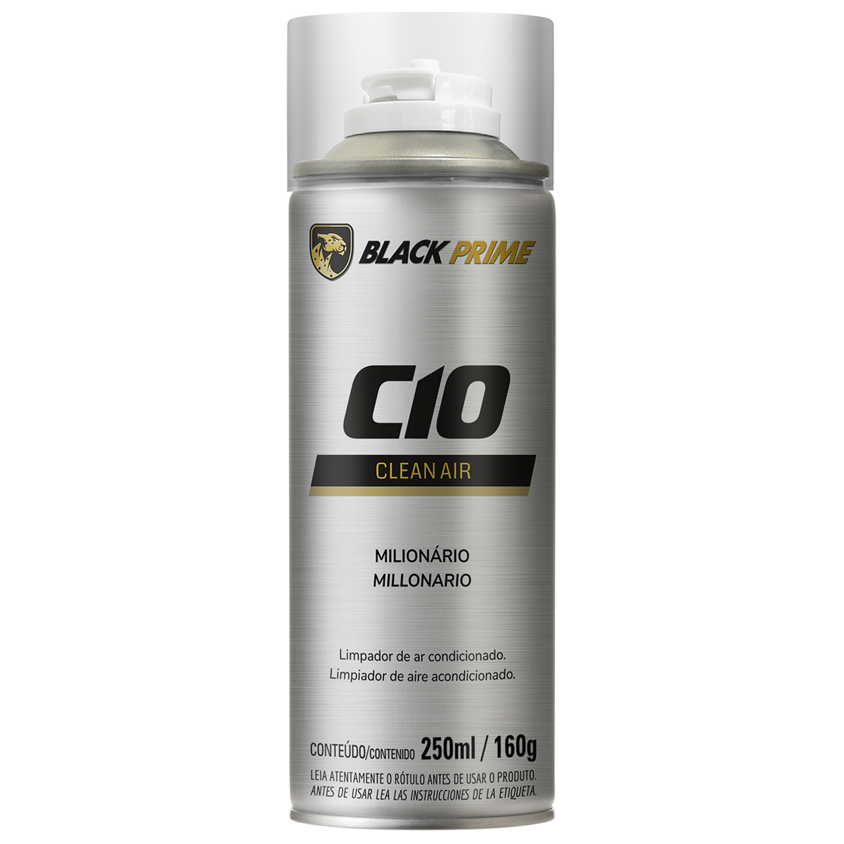 Limpa Ar C10 Black Prime Milionario 250ml